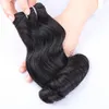 Doppelt gezeichnete, jungfräuliche Nagelhaut ausgerichtete Funmi Pissy Curl Haarbündel, Pixie Egg Roll Magic Bouncy Style