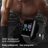 Inteligentna opaska na nadgarstek Monitor pracy serca Inteligentna bransoletka fitness Ciśnienie krwi Wodoodporny IP67 Fitness Tracker Zegarek dla kobiet mężczyzn