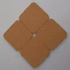 500 posavasos de corcho lisos cuadrados clásicos posavasos con aislamiento térmico de 10 cm de diámetro para regalo de fiesta de boda
