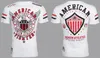 Herren T-Shirt Aman Fighter Herren S/S T-Shirt Excelsior Eagle White Athletic Biker MMA Gym Tops S-3xL1508206