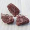 Grossist naturlig rå jordgubb kvarts sten oregelbunden slumpmässig storlek grov drusy rock hematoid kristall ädelsten nugget pedagogisk prov