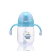 Kids Sippy Cups Cartoon Baby Learning Picia Picia Wody Picia Przeszczepianie i Droposz Dorośnik Maluch Kubek picia z uchwytem 240ml