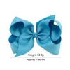 37 colori 6 pollici moda bambino fiocco di nastro clip per capelli ragazze grande bowknot barrette per bambini boutique per capelli archi accessori per capelli per bambini