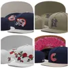 Moda snapback cap kwiaty czaszki pączek mężczyźni kobiet kapelusze marki projektant sportowy hip hop regulowany kapelusz czapka z daszkiem
