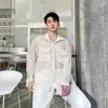 New Style Xiaoxiangfeng Sunscreen Coat Long Sleeve Men's Perspective Care Machine Thin Sunscreen Shirt