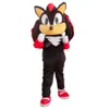 2019 2018 Sonic and Miles Tails Mascot Costume Fancy Party Dress Carnival Costume322s