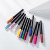 Handaiyan 12 Color Matte Eyeliner Kit Makeup Waterproofは、長続きするセクシーな魅力的な色1064135を着るのが簡単です