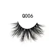 22-25-70mm 100％Real False 5D Crisscross Natural Fake Lashes Makeup 3D MinkまつげエクステンションFedex/DHL無料船