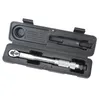 Hot Precision Preset Adjustable Torque Wrench Hand Tools Torque Adjust Spanner 1/4 Inch 5-25NM Mirror Surface Plastic Case