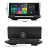 HD 7インチ車DVR 3G Android GPSレコーダーHD 1080PデュアルレンズビデオカメラBluetooth Wifi 16GBナビゲーションマップ