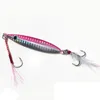 Fiske Lure 1ms Slow Shaking Sinking Jigbait Long Cast Jigs 20G30G40G60G Artificial Hard Lure Bait9899793