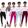 Femmes décontracté Jean Fashional taille moyenne pantalon coupe ajustée pantalons longs femme pantalon de haute qualité