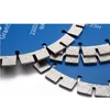 Disco de corte de parede sinterizada de diamante 9 polegadas D230mm diamante segmentado diamante circular lâminas de serra para pedra dura 10 PCS