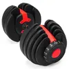 NEW Weight Adjustable Dumbbell 5-52.5lbs Fitness Workouts Dumbbells tone your strength and build your muscles ZZA2196 2Pcs