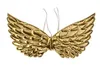 Kids Angel Wings Dzieci błyszczące metaliczne skrzydła anioła dla Pography Masquerade Halloween Cosplay Party Costume Accessorory Wings G2416698