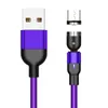 2M Kabel ładowania magnetycznego 2,4A Typ C Kable ładowarki USB do iPhone'a 15 Samsung Andriod Telefon