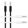 3.5mm Auxiliary Cord Male Stereo Audio Cables for samsung huawei smart phone mp3 pc headphone