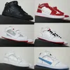 1s MID WB HARE Kids basketball shoes white black blue Infant Trainers Boy & girl trainer children athletic sneakers
