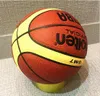 Hela eller detaljhandeln Nytt varumärke billigt GM7 basketboll boll pu materia officiell storlek 7 basket med netto nål5574352