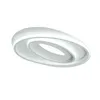 Nouveau lustre LED rond moderne pour salon chambre étude décor à la maison blanc acrylique plafond LED lustre éclairage