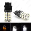 Großhandel T20 / T25 3157 60SMD 1210 Chip Weiß / Gelb Dual Color Switchback Blinker Auto LED-Licht # 1592