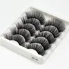 SexySheep 5pairs 3D Mink Hair False Eyelashes NaturalThick Long Eye Lashes Wispy Makeup Beauty Extension Tools3597828