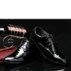 Lacklederschuhe Mode schwarze formelle Schuhe für Männer Oxford italienische Schuhe Männer Coiffeur Zapatos de Charol Homme schoenen mannen sapatos