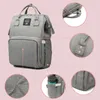 Sacs à couches Lequeen Baby USB Interface Sac Grande capacité imperméable Nappy Momie Maternité Voyage Sac à dos Sac à main d'allaitement1