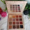 Le plus récent cosmétique professionnel GELANZI 16 couleurs palette de fards à paupières mat scintillant poudre pressée livraison directe maquillages pour les yeux