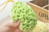 Honeycomb Bath Ball Gąbka do czyszczenia Szczotki siatkowe Gąbki Akcesoria do kąpieli Body Wisp Natural Dry Brush Aplikator złuszczający