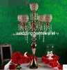Novo estilo Alto 5arms candelabro de mesa candelabro de ouro de cristal de suspensão à venda decor01036