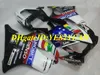 Injection mold Fairing kit for Honda CBR600F4I 01 02 03 CBR600 F4I 2001 2002 2003 ABS White black colorful Fairings set+Gifts HY40