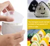 2 Sztuk / zestaw Trójkątne DIY Sushi Mold Narzędzia Ryżowe Ball Food Onigiri Maker Mold Kit Japoński Kuchnia Bento Narzędzie DBC BH3554