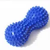 Nya 5 färger 15cm Massage Ball Roller Spiky Rullande akupressur Massager Bollverktyg Tillbehör Dropshipping Fötter Massager