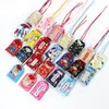 10 pcs / set Omamori Damo Guard blessing bag academic Koi Fish success health young pendant Keyring