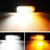 Best-seller Voiture Camion 4 LED Strobe Avertissement Grill Clignotant Trafic Balise Police Lumière Panne Signal D'urgence Lampe Bleu Ambre Blanc Rouge