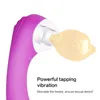 G Spot Brinquedo Do Sexo Vibrador Para As Mulheres, clitóris Estimulação, Silicone Mamilo Lamber Vibrador Usb Recarregável Produtos Adultos Do Sexo SH190731