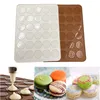 30/48 Trous Silicone Plaquettes De Cuisson Four Macaron Tapis Antiadhésif Pan Pâtisserie Gâteau Pad Outils De Cuisson VT0227