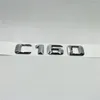 Para Mercedes-Benz Classe C C43 C55 C63 C160 C180 C200 C220 C230 C250 W210 W212 Tronco Traseiro Emblema Emblema Logotipo Placa de Identificação Adesivos184A