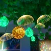 LED Jellyfish pendant lamps 20cm 30cm festival lightings for homedecor creative waterproof hanging jellyfish led decorations Chris2411608