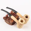 Selling Creative Corncob Smoking Pipes Portable Straight Bend Type Large Pipe for Guest Reception Fast 4980434