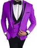 Mode gul brudgum tuxedos topp lapel groomsmen mens brudklänning utmärkt man jacka blazer 3 stycke kostym (jacka + byxor + väst + slips) 81