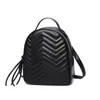 Designer- backpack women famous backpacks leisure school bag fashion leather quilted mochila designer women bags Italy bag220V