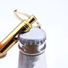 Bullet Bottle Opener Zinc Alloy Key Ring Pendant Bullet Model Personality Keychain Bar Gadget Metal Kitchen Tools LJJA2565-1