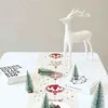 Weihnachten Tischdecke Weihnachtsverzierung Baumwolle Gedruckt Tischdecken Schneeflocke Elch Schneemann Santa Cartoon Weihnachten Tisch Flagge Dekor 28 * 270cm