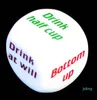 WholeParty boisson décideur jeux de dés Pub Bar amusant Die jouet cadeau KTV Bar jeu boire dés 25 cm 100pcs5218504
