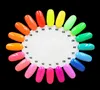 Vendi 20 smalto per unghie gel luminoso fluorescente al neon color caramella per smalto per unghie smalto per unghie scuro per bar party