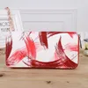 women Art Graffiti Korean Version of The Ladies Wallet High Fashion Creative Unique Women Wallet Long PU Leather Wallet