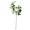 INS simulation Ginkgo Green leaves fake plants decoration jungle accessories wedding arrangements artificial green wall