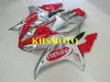 Custom Wtrysek Wtrysk Morski Zestaw do Yamaha YZFR1 02 03 YZF R1 2002 2003 YZF1000 ABS Red Silver Fairings Set + Gifts Ye24